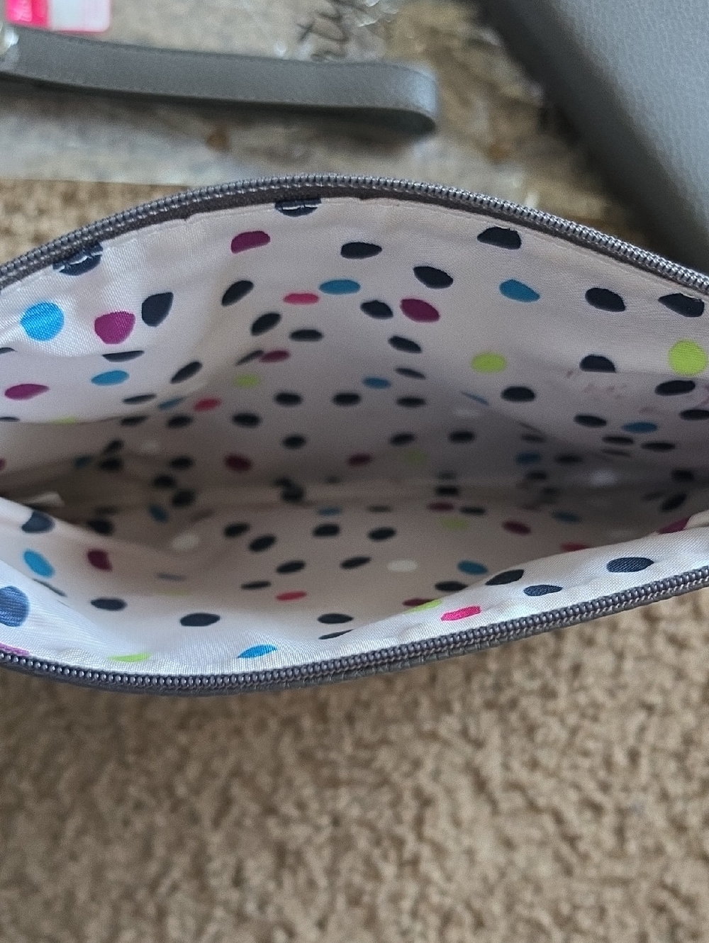 Jewell By Thirty One All Around Tote In City Charcoal Pebble With Accesories - Picture 5 of 7